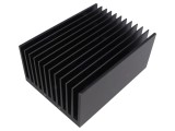 Radiator extrudat negru 150mm x 112mm