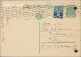 HST CP199 Carte poștală arhitect Billek Craiova olografă 1936, Circulata, Printata