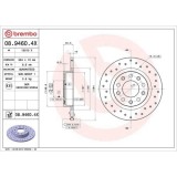 Set disc frana Alfa Romeo Giulietta (940) 04.10-12.20, Giulietta Box / Liftback (940) 04.11-12.20, Spate, 264X10mm, plin, BREMBO