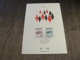 EUROPA CEPT 2 Timbre Obliterate cu Ștampilă Specială Mechelen , Ediție Limitată Filatelic Belgia 1972