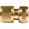 Conector alama, cu supapa, 1/2inch, Top Garden, 400403