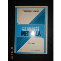 CONSTANTIN I. NEGOITA - CLINICA MEDICALA volumul 2 (1995)