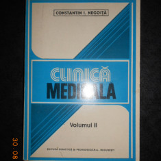 CONSTANTIN I. NEGOITA - CLINICA MEDICALA volumul 2 (1995)