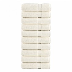 vidaXL Prosoape de baie premium SOLUND 10 buc 100x150 cm 600 gsm