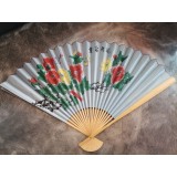 Evantai feng shui albastru flori 90cm x 160 cm