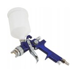 Pistol pneumatic pentru vopsit, HVLP, duze 1.4 mm 1.7 mm, capacitate rezervor 600 ml, Verke