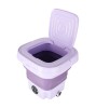 Masina de Spalat Mini Portabila Pliabila 8L Mov