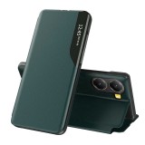 Husa Xiaomi Poco X7 Pro Eco Leather View flip tip carte, verde