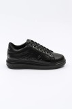 Karl Lagerfeld adidași din nubuc KAPRI MENS culoarea negru, KL52548F