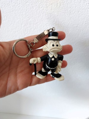 Donald Duck - Figurina breloc Bully West Germany Walt Disney Productions foto