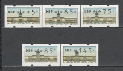 Germania.1993 Timbre de automat-cu nr. pe spate MG.1026 foto
