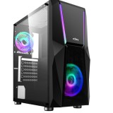 Desktop Serioux gaming Ryzen 5 2400, 16gb ddr4, 500gb ssd, rtx 3050