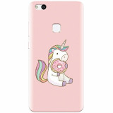 Husa silicon pentru Huawei P10 Lite, Unicorn Donuts