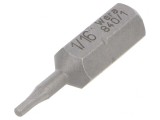 Capăt șurubelniță HEX 1/16 25mm