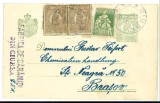 Carte poștală circulată 1923