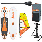 Paddle board cu Vela Jilong Z-Ray W1 PRO Sup Set 305x76cm