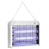 Lampa pentru insecte si tantari Outsunny, 20W cu lumina LED UV, 39x8x28cm | Aosom RO