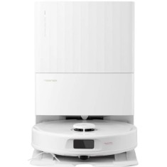 Aspirator robot Roborock Qrevo Plus QRPS02-00, 0.33l, 60W, Mapare 3D Lidar, Senzor anti-cadere, Alb