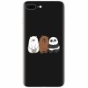 Husa silicon pentru Apple Iphone 8 Plus, Bears