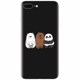 Husa silicon pentru Apple Iphone 8 Plus, Bears