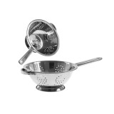 Strecuratoare, sita, din inox, 24 cm, Kinghoff, cu maner
