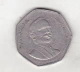 bnk mnd Iordania - 1/2 Dinar 1980 - Hussein