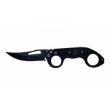 Cumpara ieftin Briceag Vanatoare Pescuit Camping U.S.A. Ideallstore, Otel, Blocabil, Negru, 22.5cm, 100g