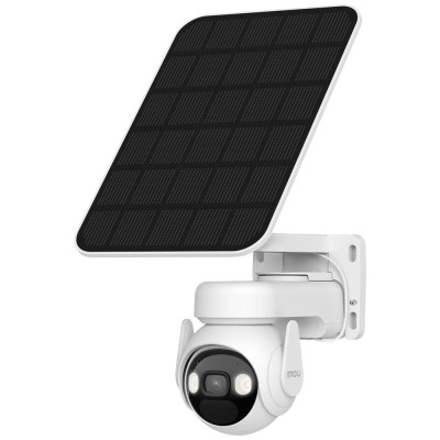 Imou - Outdoor Camera Cell PT Kit (KIT/IPC-K9EP-3T0WE/FSP12-TYPEC) - with Solar Panel, 3MP, Wi-Fi, Type-C, 15000mAh - White foto