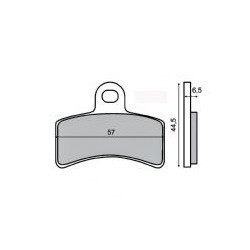 Placute frana Gas-Gas 50-321 (MCB770) Cod Produs: MX_NEW 225100630RM