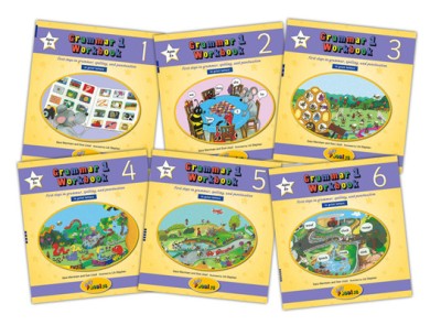Grammar 1 Workbooks 1-6 (in Print Letters) foto