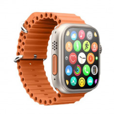 Smartwatch A18 Ultra, ecran 2.18 inch, BT, bratara silicon