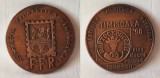 Medalia Expozitia filatelica nationala TIMISOARA - Ziua marcii postale romanesti, medalie comemorativa