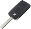 Carcasa cheie Topautochei&reg; pentru Peugeot 107 207 307 307S 308 407 607 cu 2 butoane /LAMELA HU83, Fara Brand