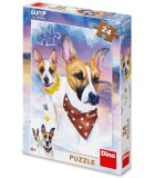 Puzzle pentru Copii C&acirc;ini 24 Piese