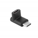 Cumpara ieftin Adaptor USB-C tata - mama la 90 grade USB tip C pt laptop, telefon, tableta