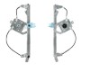 Macara geam fara motoras usa spate RENAULT MEGANE II (M), 11.2002-10.2008 modele cu 5 usi, partea stanga,