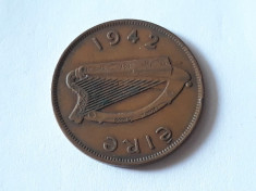 5121 Irlanda 1 penny 1942 foto