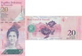 2011 (3 II), 20 Bol&iacute;vares (P-91er) - Venezuela - stare UNC