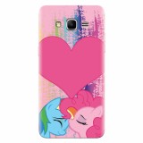 Husa silicon pentru Samsung Grand Prime, Pinkie Kiss