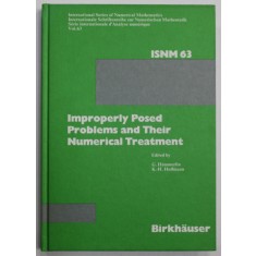IMPROPERLY POSED PROBLEMS AND THEIR NUMERICAL TREATMENT , edited by G. HAMMERLIN and K. - H . HOFFMANN , 1993