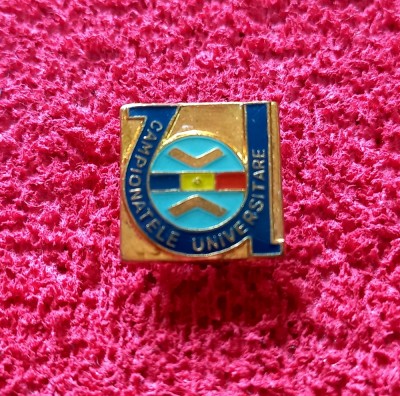 Insigna - CAMPIONATELE UNIVERSITARE (varianta 2) foto