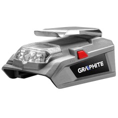 Adaptor USB si lanterna pentru acumulator Energy+ GRAPHITE 58G025 HardWork ToolsRange