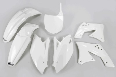 MBS Kit plastice albe Kawasaki KX F 250 2009, KX F 250 2012, Cod Produs: KAKIT212047 foto