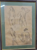 Zoe B&acirc;icoianu - Nuduri , 76x58 cm