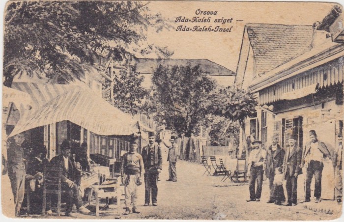 CP Ada-Kaleh Ada Kaleh Detaliu stradal ND(1918)