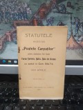 Statutele Societăței Poalele Carpaților pentru construirea Căii ferate Turnu Severin, Balta, Baia de Aramă cu sediul &icirc;n Balta Turnu Severin 1909, 179