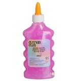 Adeziv lichid cu sclipici, Neon Fucsia, 200 ml, CMCLASS