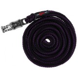 Lesă Classic Soft mov 2 m cu Panic Hook anti-alunecare pentru cai