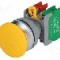 Intrerupator ac&amp;#355;ionat prin apasare, 1 pozitii, 30mm, seria XE30, AUSPICIOUS - XE30-1O/C Y