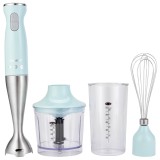 Mixer vertical Comfee SM0794CY, 550W, 3 in 1 (blender, tocator, tel), 2 trepte de viteza, Cyan